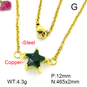 Fashion Copper Necklace  F7N401582vaia-L017