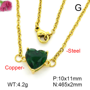 Fashion Copper Necklace  F7N401587vaia-L017