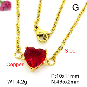 Fashion Copper Necklace  F7N401589vaia-L017