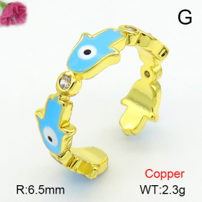 Fashion Copper Ring  F7R300215ablb-L017