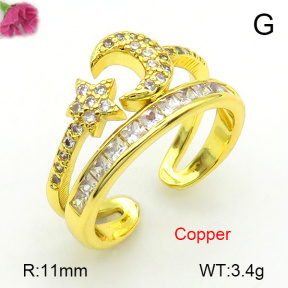 Fashion Copper Ring  F7R400624vbmb-L017