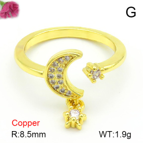 Fashion Copper Ring  F7R400625baka-L017