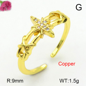 Fashion Copper Ring  F7R400626ablb-L017