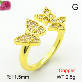 Fashion Copper Ring  F7R400630ablb-L017