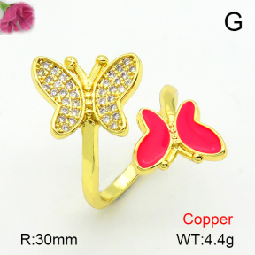 Fashion Copper Ring  F7R400634ablb-L017