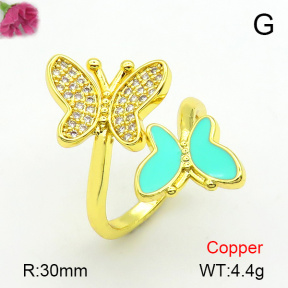 Fashion Copper Ring  F7R400635ablb-L017