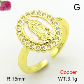 Fashion Copper Ring  F7R400639ablb-L017