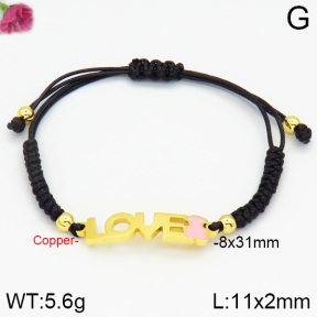 Fashion Copper Bear Bracelets  TB2000104ahlv-J82