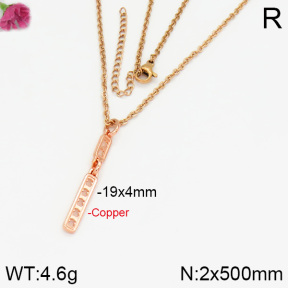 Fashion Bear Copper Bear Necklaces  TN2000115vhnv-J82