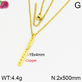 Fashion Bear Copper Bear Necklaces  TN2000116vhmv-J82