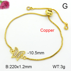 Fashion Copper Bracelet  F7B401248aahm-L035