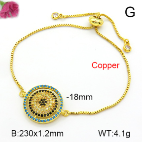 Fashion Copper Bracelet  F7B401259bblo-L035