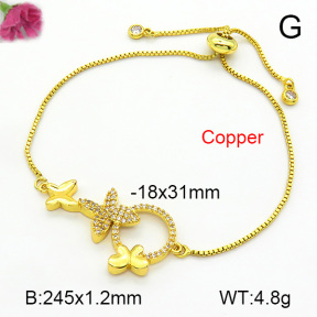 Fashion Copper Bracelet  F7B401278aaji-L035