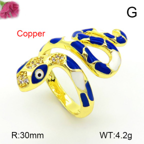Fashion Copper Ring  F7R300220aaki-L035