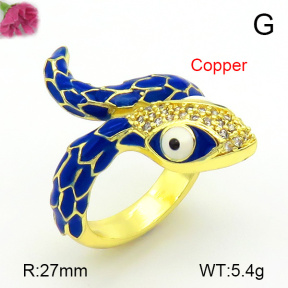 Fashion Copper Ring  F7R300223aakm-L035