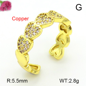 Fashion Copper Ring  F7R400642avja-L035