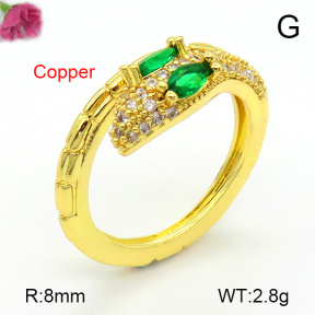 Fashion Copper Ring  F7R400644aaji-L035