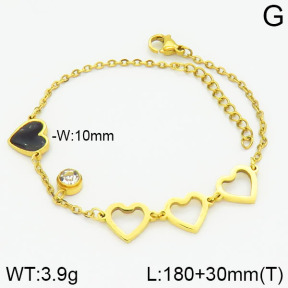 Stainless Steel Bracelet  2B3000697bbml-738