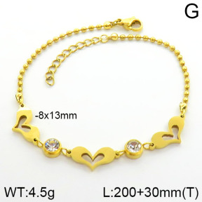 Stainless Steel Bracelet  2B4001029vbnb-738