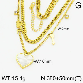 Stainless Steel Necklace  2N4000534bhia-669