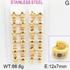 Stainless Steel Earrings  5E4000914bnib-387