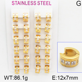 Stainless Steel Earrings  5E4000915bnib-387