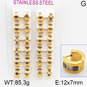 Stainless Steel Earrings  5E4000916bnib-387