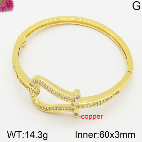 Fashion Copper Bangle  F5BA40281ahpv-J111