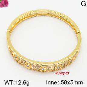 Fashion Copper Bangle  F5BA40328vihb-J111