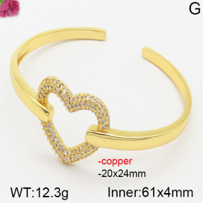 Fashion Copper Bangle  F5BA40335biib-J111