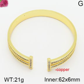 Fashion Copper Bangle  F5BA40345vihb-J111