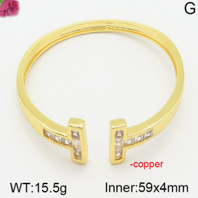 Fashion Copper Bangle  F5BA40347vhnv-J111