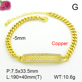 Fashion Copper Bracelet  F7B401288vbnb-L024