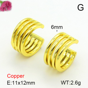 Fashion Copper Earrings  F7E200038baka-L024