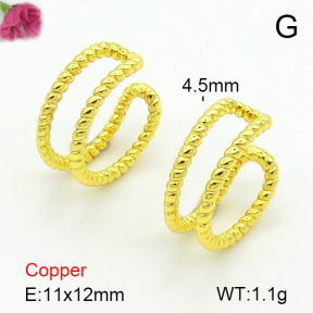 Fashion Copper Earrings  F7E200039baka-L024