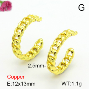 Fashion Copper Earrings  F7E200040baka-L024