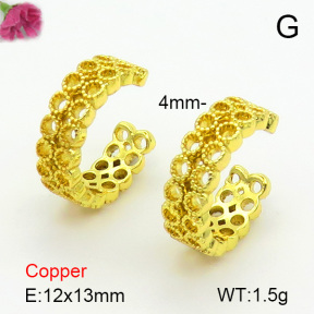 Fashion Copper Earrings  F7E200041baka-L024