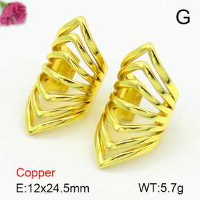Fashion Copper Earrings  F7E200042ablb-L024