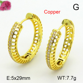 Fashion Copper Earrings  F7E400717bbov-L024