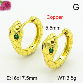 Fashion Copper Earrings  F7E400721ablb-L024