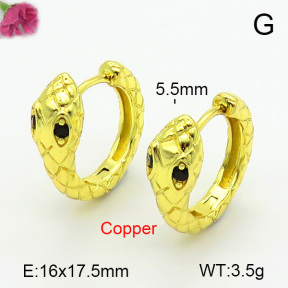 Fashion Copper Earrings  F7E400722ablb-L024