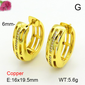 Fashion Copper Earrings  F7E400723vbnb-L024