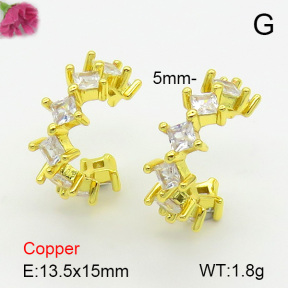 Fashion Copper Earrings  F7E400726ablb-L024