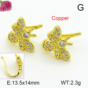 Fashion Copper Earrings  F7E400738ablb-L024