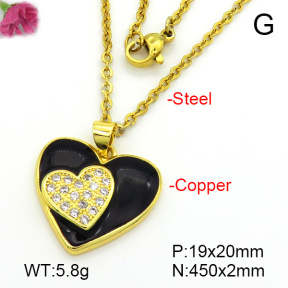 Fashion Copper Necklace  F7N300377aajl-L024