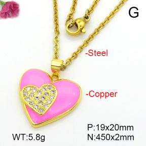 Fashion Copper Necklace  F7N300378aajl-L024