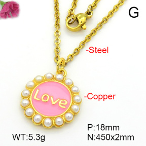 Fashion Copper Necklace  F7N300382baka-L024
