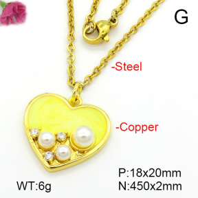 Fashion Copper Necklace  F7N300386aajl-L024