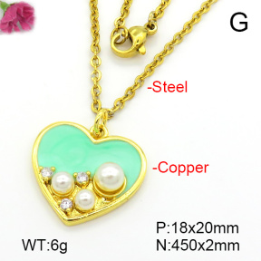 Fashion Copper Necklace  F7N300387aajl-L024
