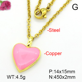 Fashion Copper Necklace  F7N300390vail-L024